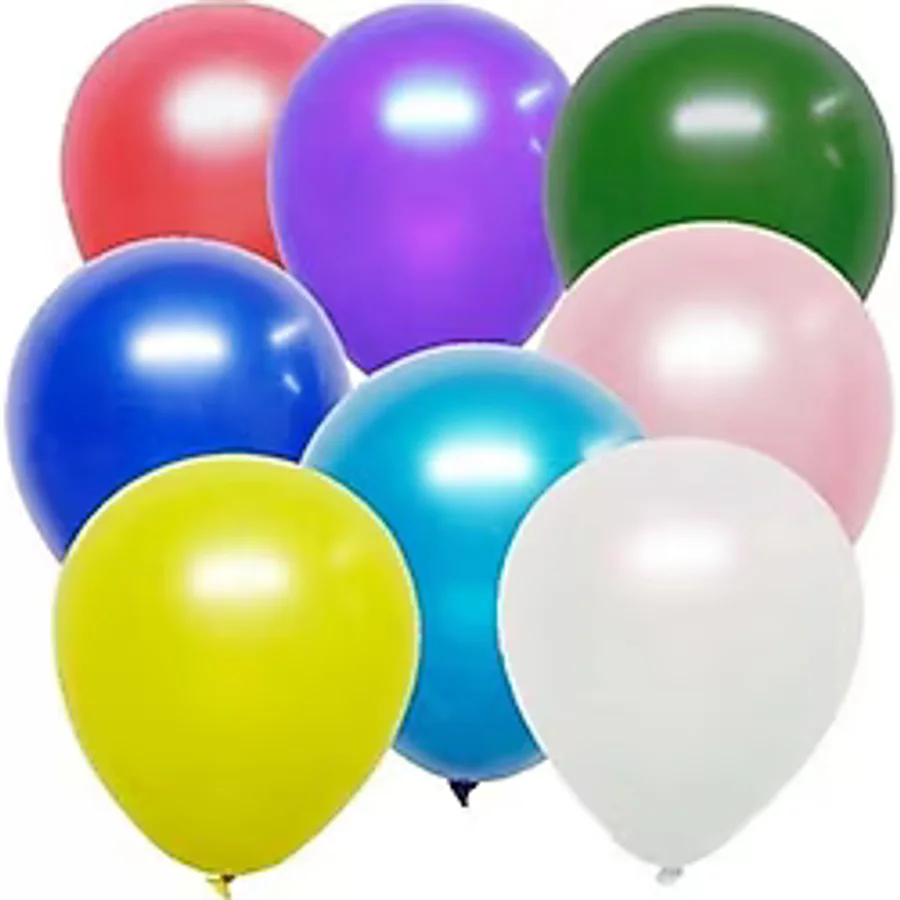Atom 9A Balon 100 Adet Karışık Renkli