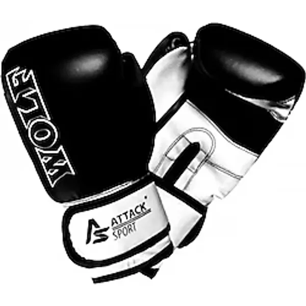Attack Sport Wolf Boks Eldiveni 001 siyah