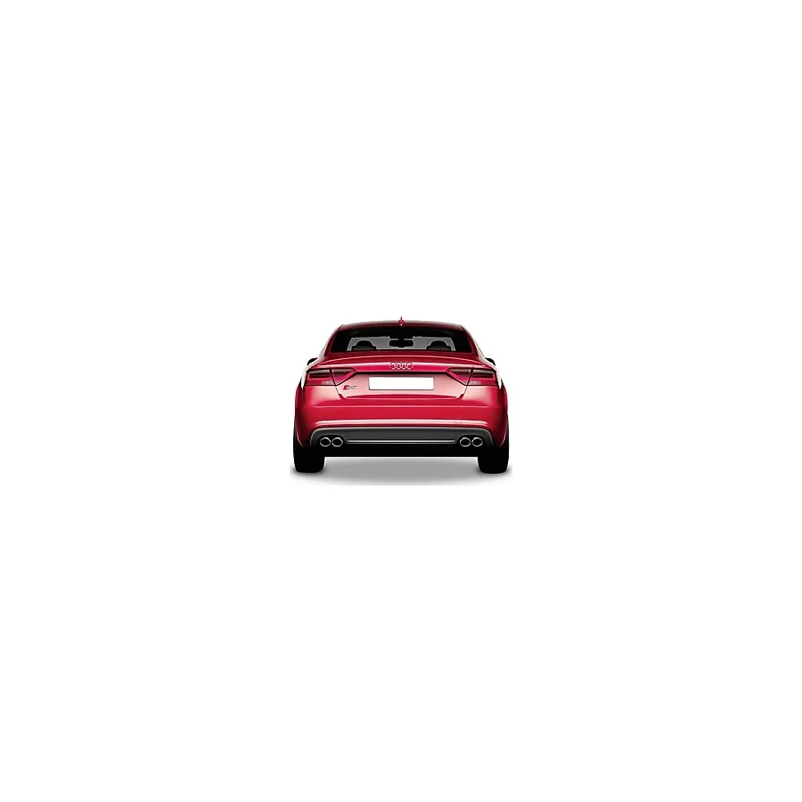 Audi A5 B9 Sportback S5 Arka Tampon Eki - Difüzör (Plastik)