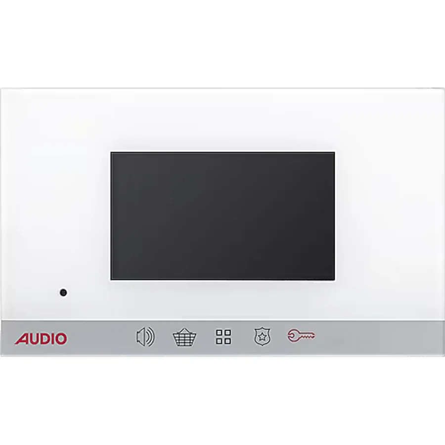Audio 001184 4.3" Bus Plus Görüntülü Dokunmatik Butonlu Diafon Beyaz