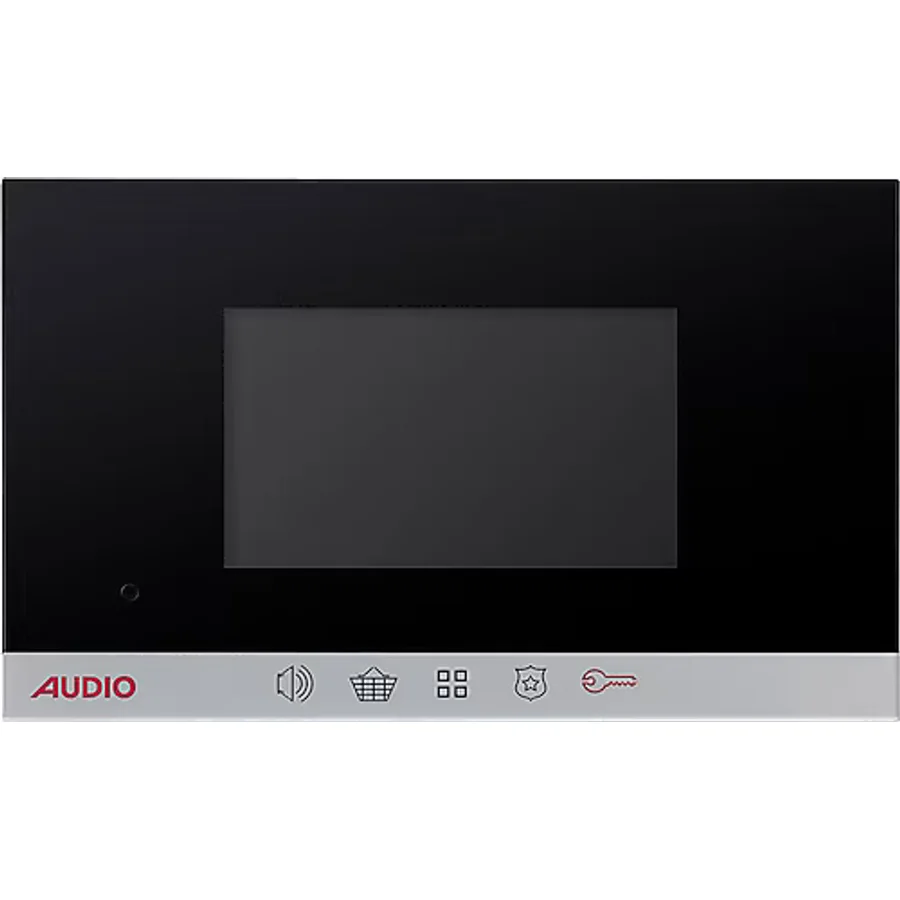 Audio 001185 4.3" Bus Plus Görüntülü Dokunmatik Butonlu Diafon Siyah