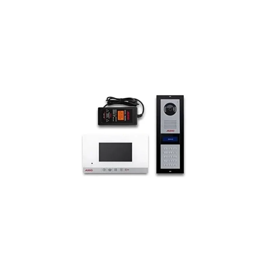 AUDIO 6 DAİRE GÖRÜNTÜLÜ SİSTEM SETİ 4.3" (BEYAZ ŞUBE)
