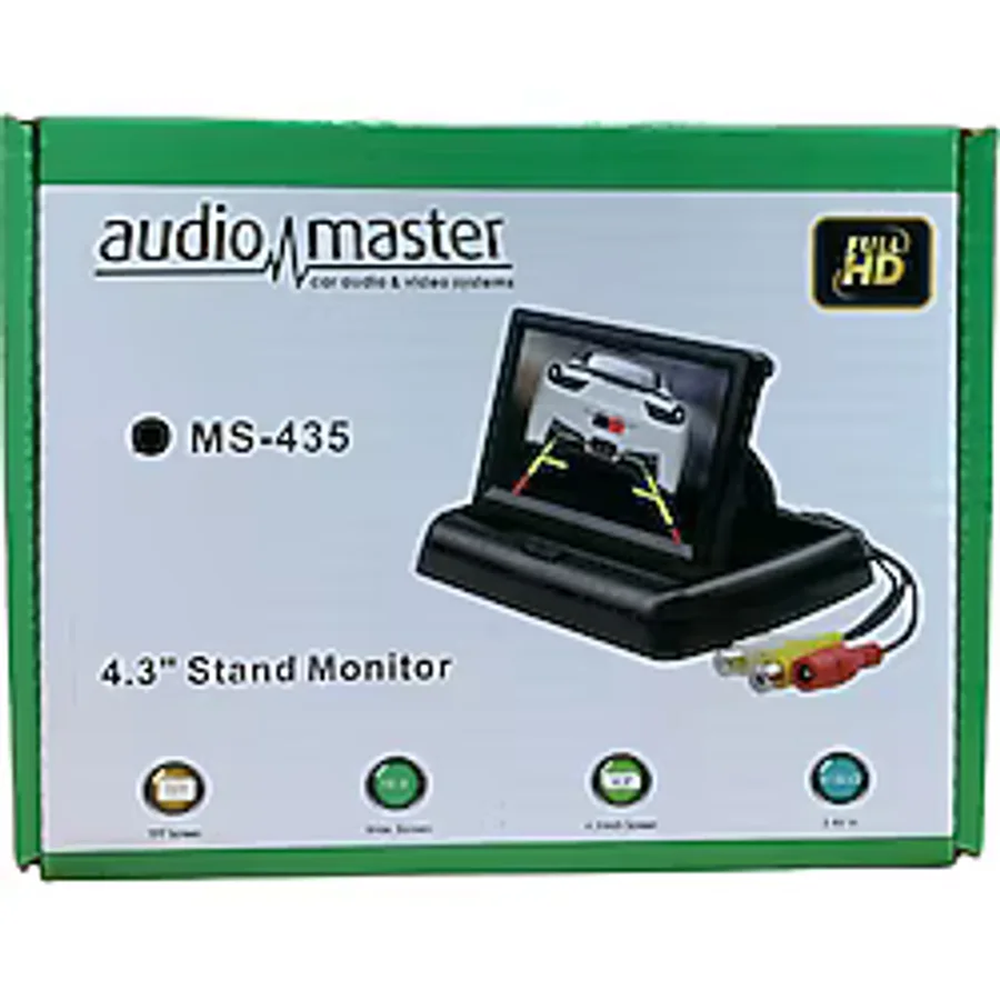 AUDIO Master 4,3 Inç Katlanır LED Monitör MS-435