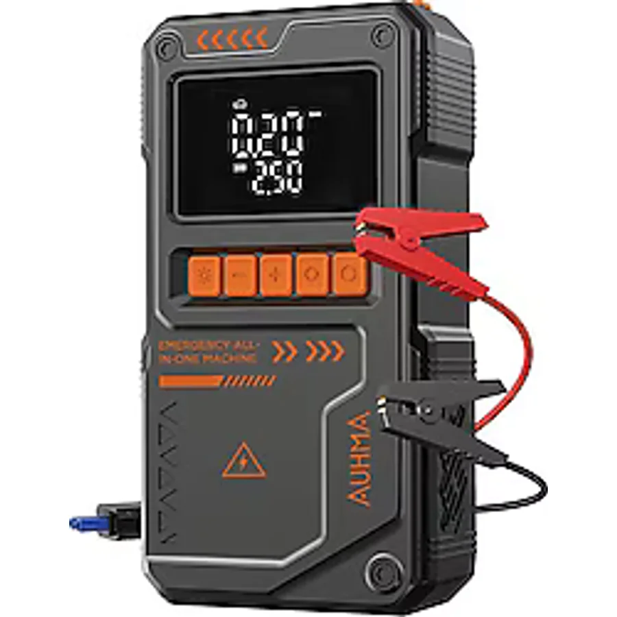 Auhma A8822 4in1 Jump Starter Hava Kompresörlü Akü Takviye Cihazı