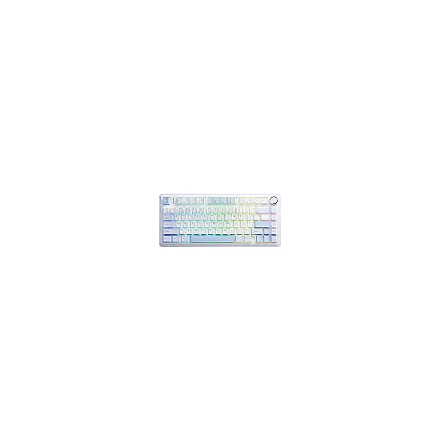 Aula F75 Mavi RGB %75 TKL Gray Switch Kablolu/Kablosuz Mekanik Oyuncu Klavyesi