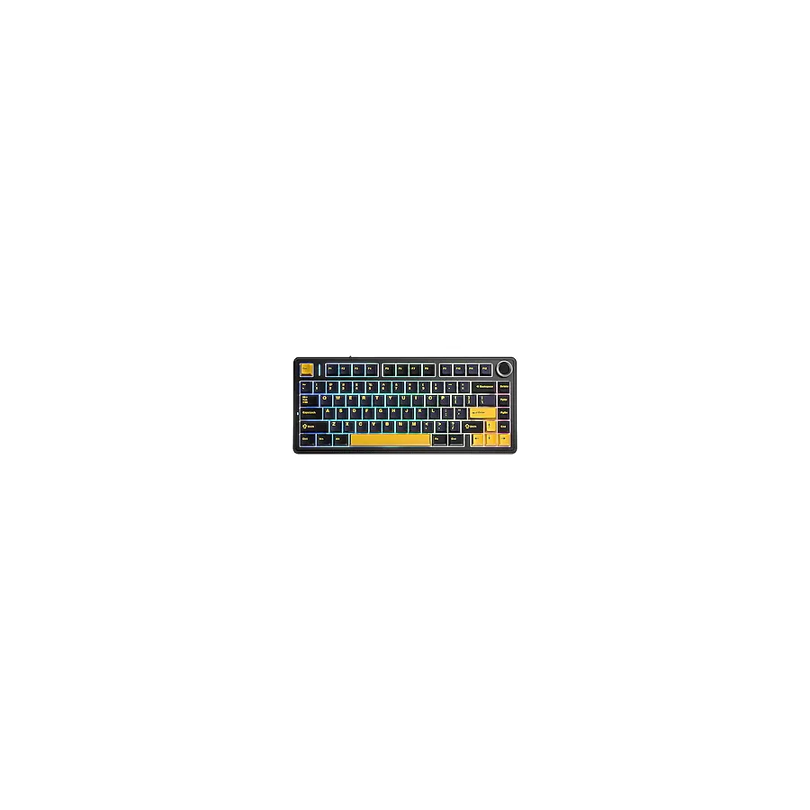 Aula F75 Siyah RGB %75 TKL Gray Switch Kablolu/Kablosuz Mekanik Oyuncu Klavyesi