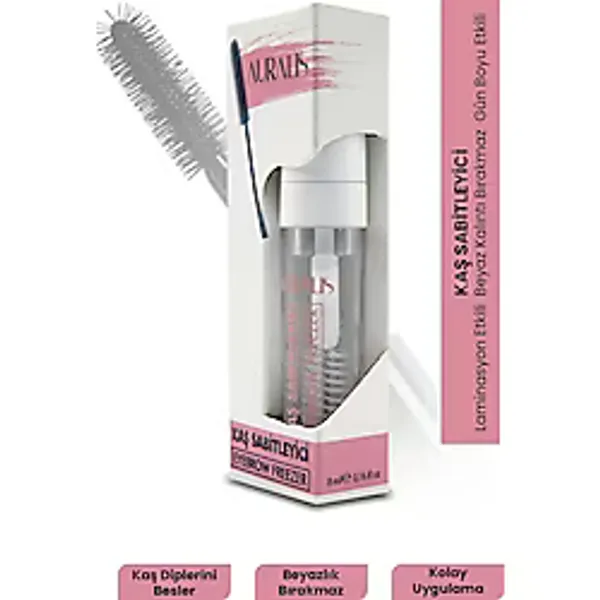 Auralis Kaş Sabitleyici ve Şekillendirici Şeffaf Kaş Jeli 8 ml