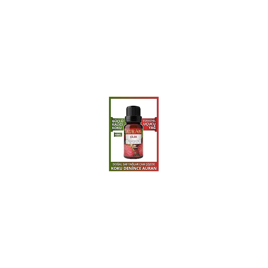Auran Çilek Esansiyel Uçucu Buhurdanlık Yağı 10 ml