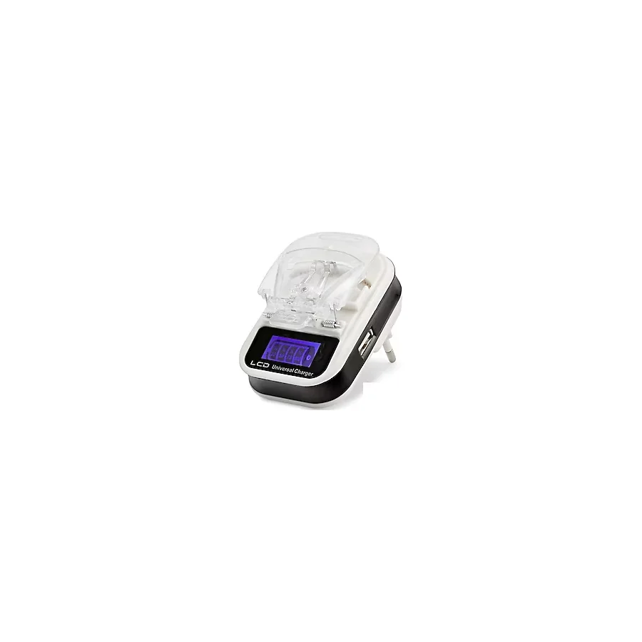 Auris 1A Lcd Universal Ekranlı Göstergeli Pil Batarya Şarjı
