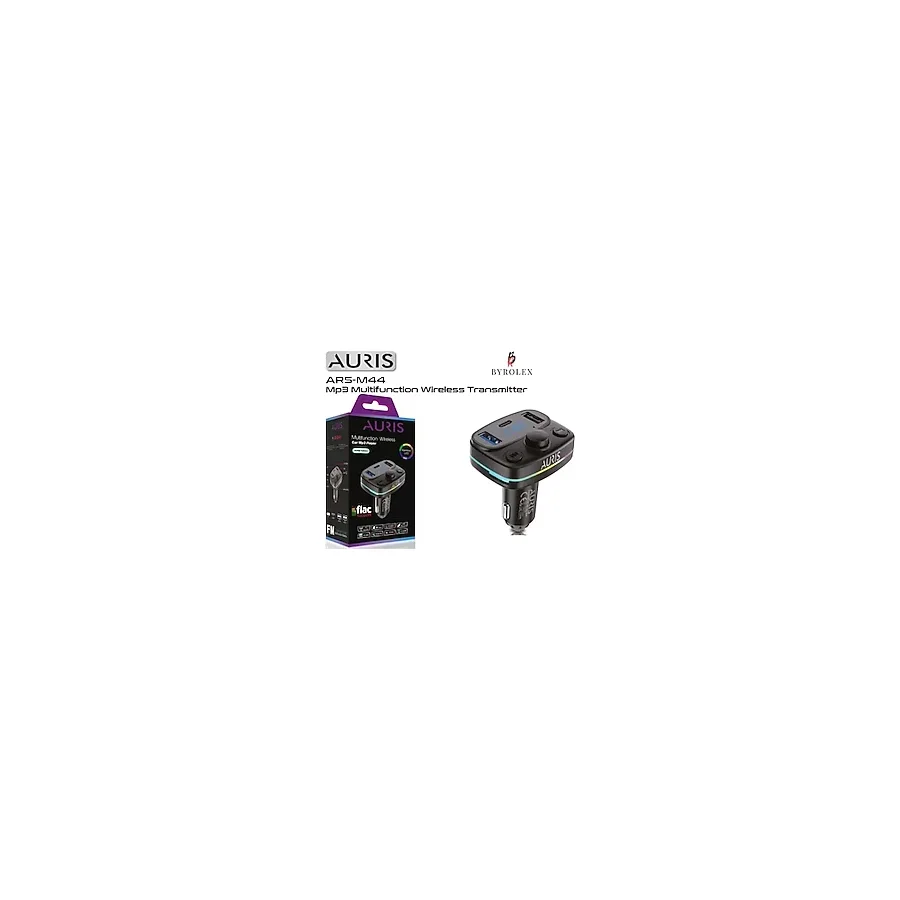 Auris Çakmakliği Takilan 2 Usb + 1 Type-c Girişli Mp3 Çalar Fm Adaptör Ü ( Transmitter )
