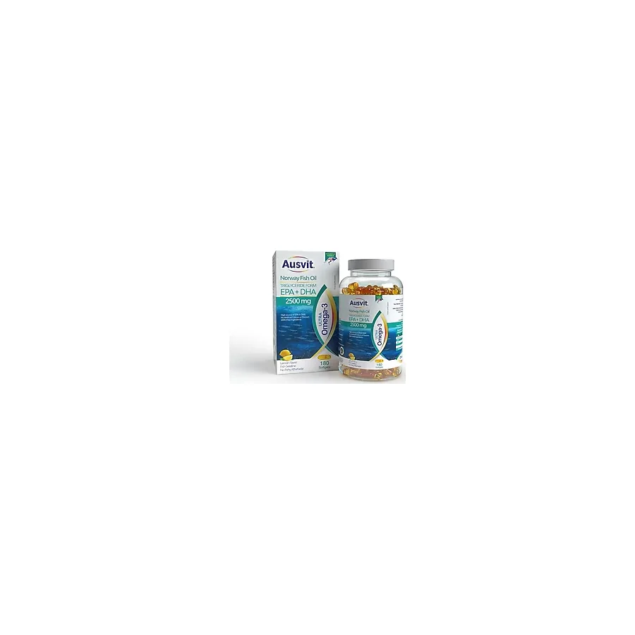 Ausvit Ultra Omega 3 Norveç Balık Yağı 180 Softgel