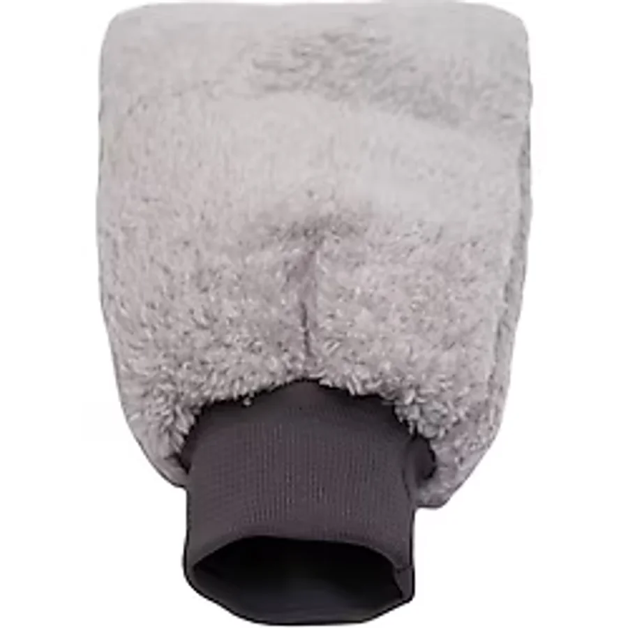 Auto Fresh Welsoft Oto Yıkama Eldiveni Astarlı Araç Temizleme Mikrofiber Araba Cila Eldiveni Gri