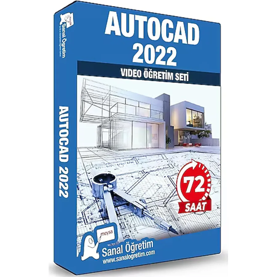 AutoCAD 2022 Video Ders Eğitim Seti