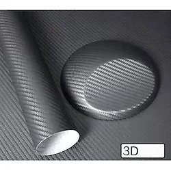 AUTOFOLYO 3d Karbon Fiber Folyo Koyu Gri 127 Cm X 1 Metre Kaplama Folyosu