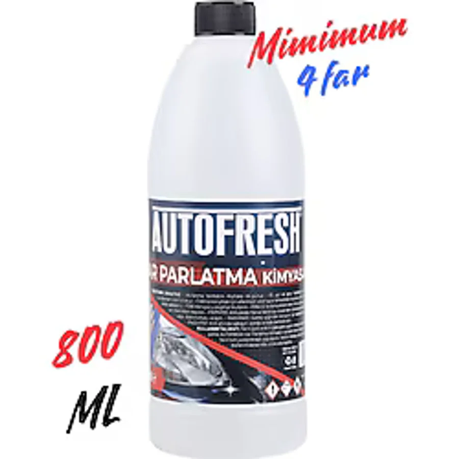 AUTOFRESH FAR TEMİZLEME SOLÜSYONU OTO FAR PARLATMA SIVISI ARAÇ FAR YENİLEME 800 ML