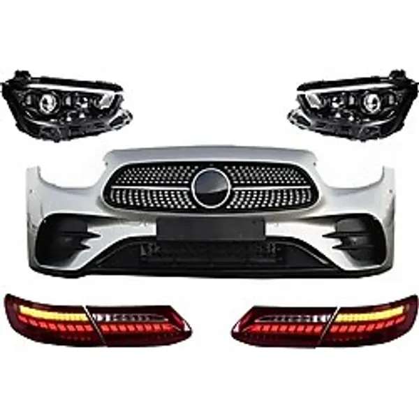 Autogp Mercedes C238 Makyajlı Dönüşüm Body Kit Far Tampon Stop Seti 2016 / 2021 E Coupe
