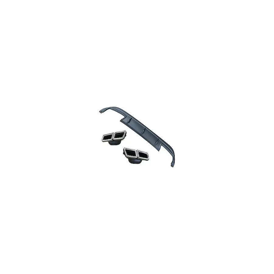 Autogp Mercedes W207 E63 Arka Difüzör Ve Egzoz Ucu Seti 2014 / 2016