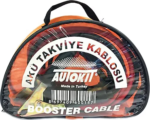 Autokit 600 Amper Akü Takviye Kablosu