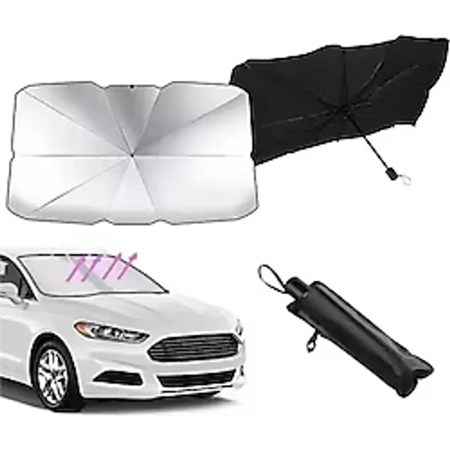 Autokit FA1-639 Katlanabilir Şemsiye Tipi Ön Cam Güneşliği