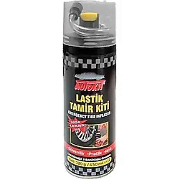 Autokit Lastik Tamir Kiti Autokit Araç Araba Lastik Bakım Tamir Spreyi
