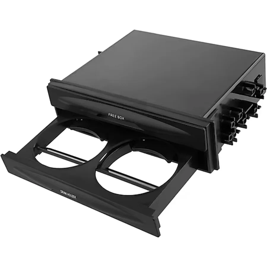 Autoline Universal Bardaklık + Çekmeceli Cep Yuvası