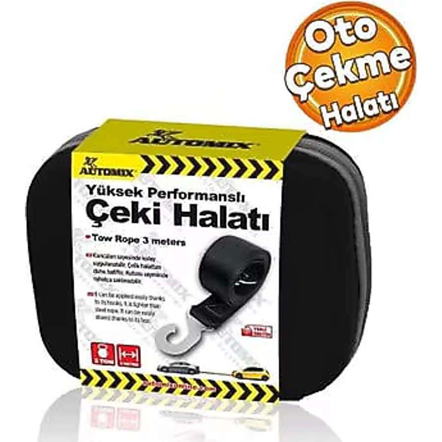 Automix 44289 Çantalı Çekme Halatı