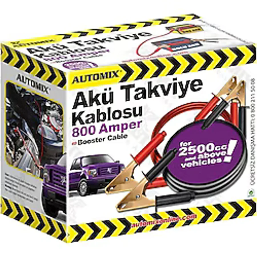 Automix Kutulu Takviye Kablosu 800 Amp