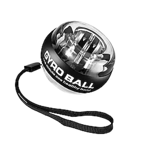 Autostart Çantalı Multilight Powerball Bilek Egzersiz Topu Siyah
