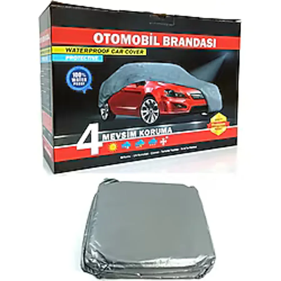 AutoZEL Ford Fiesta Branda Araba Koruyucu Miflonlu Oto Brandası