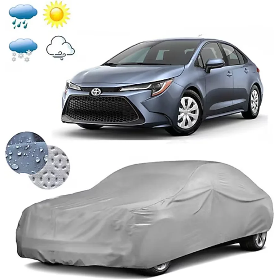 AutoZEL Toyota Corolla Sedan Branda Araba Koruyucu Miflonlu Oto Brandası Araba Brandası