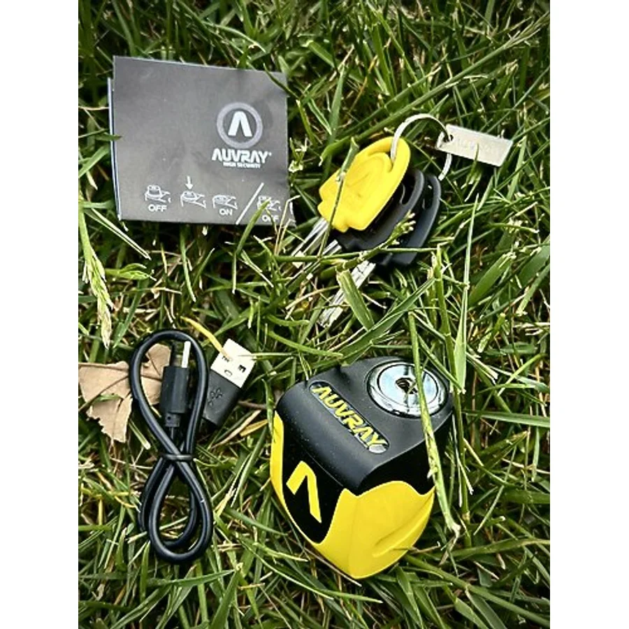 Auvray Mini Alarmlı Scooter Disk Kilidi 5,5Mm Vespa Uyumlu Mbla06auv