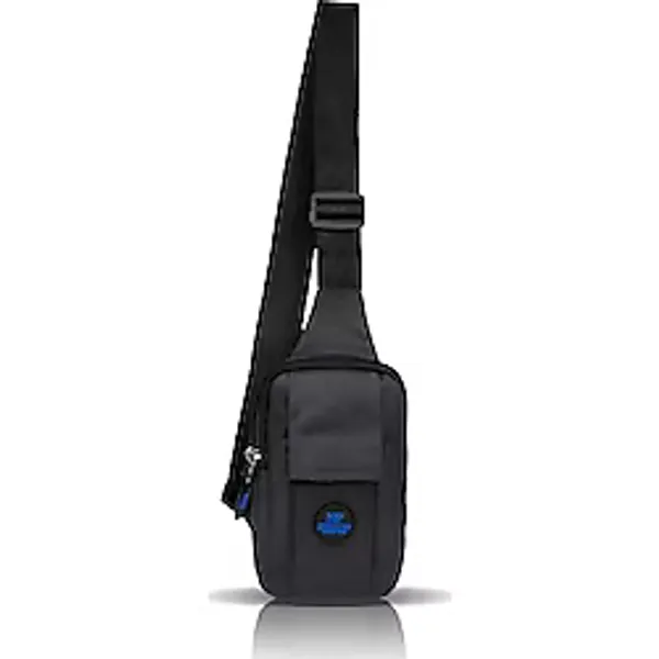 Av A Dos Çapraz Askılı Çanta, Göğüs Çantası, Siyah Unisex Keten Telefon Bölmeli Suya Dayanıklı Bel Çapraz Omuz Çanta Göğüs Günlük Bodybag