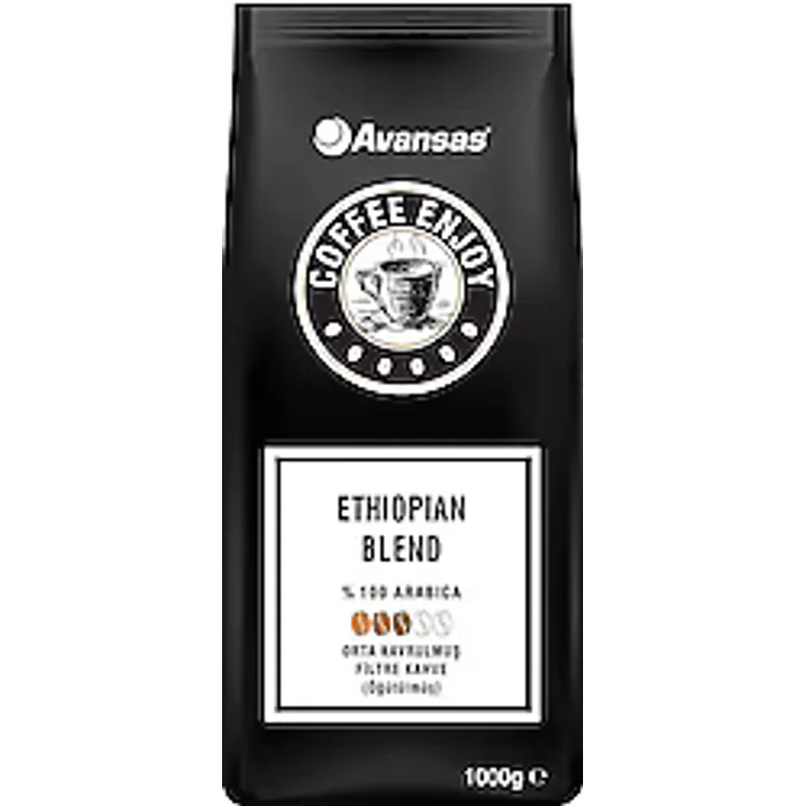 Avansas Coffee Enjoy Öğütülmüş Filtre Kahve 1 kg