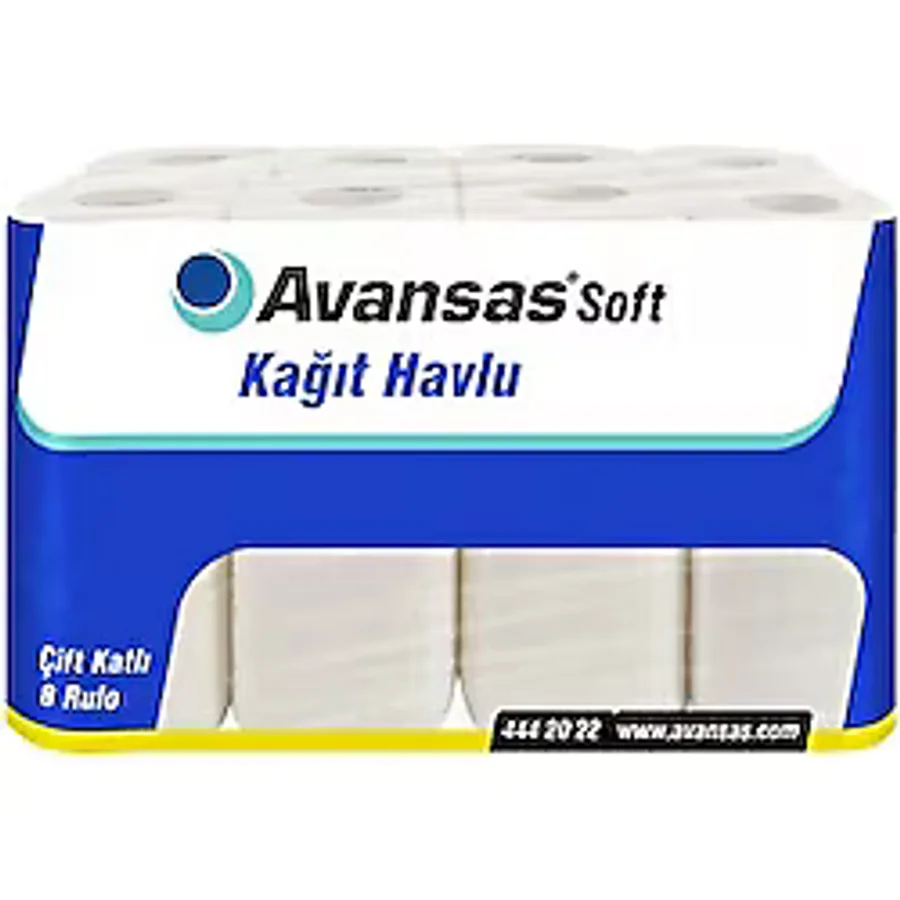 Avansas Soft 8'li Kağıt Havlu