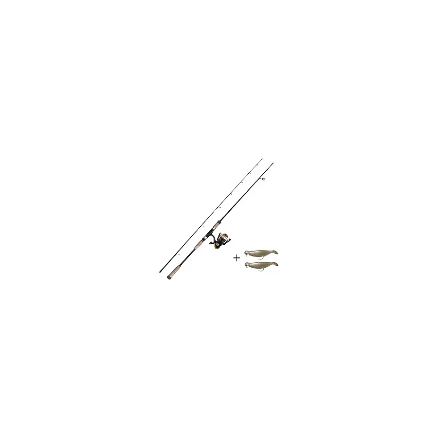 Avcı Market Super Lrf 210cm 1-10gr Yf1000 Metal Kafa Lrf Olta Takımı Seti - Siyah - Gold