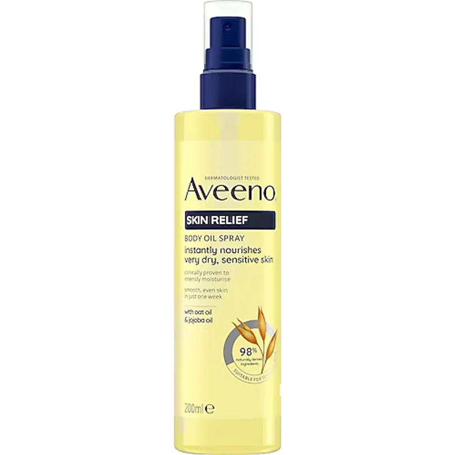 Aveeno Rahatlatıcı Sprey Vücut Yağı 200 ml