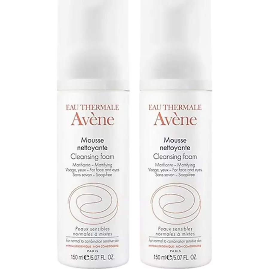 Avene Mousse Nettoyante 150 ml 2 Adet Yüz Temizleme Köpüğü