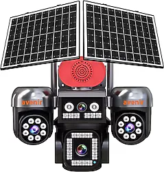 Avenir AV-S446 Speed Dome 12 MP Solar Gece Görüşlü Güvenlik Kamerası