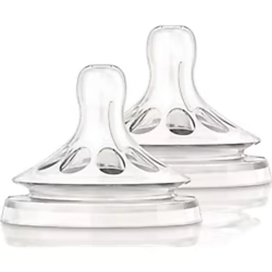 Avent Philips Natural Akış Ayarlı Silikon Biberon Emziği 3M+