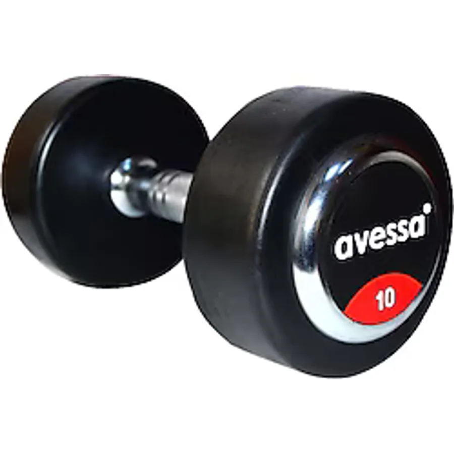 Avessa 10 kg Kauçuk Kaplı Salon Tipi Olimpik Dambıl