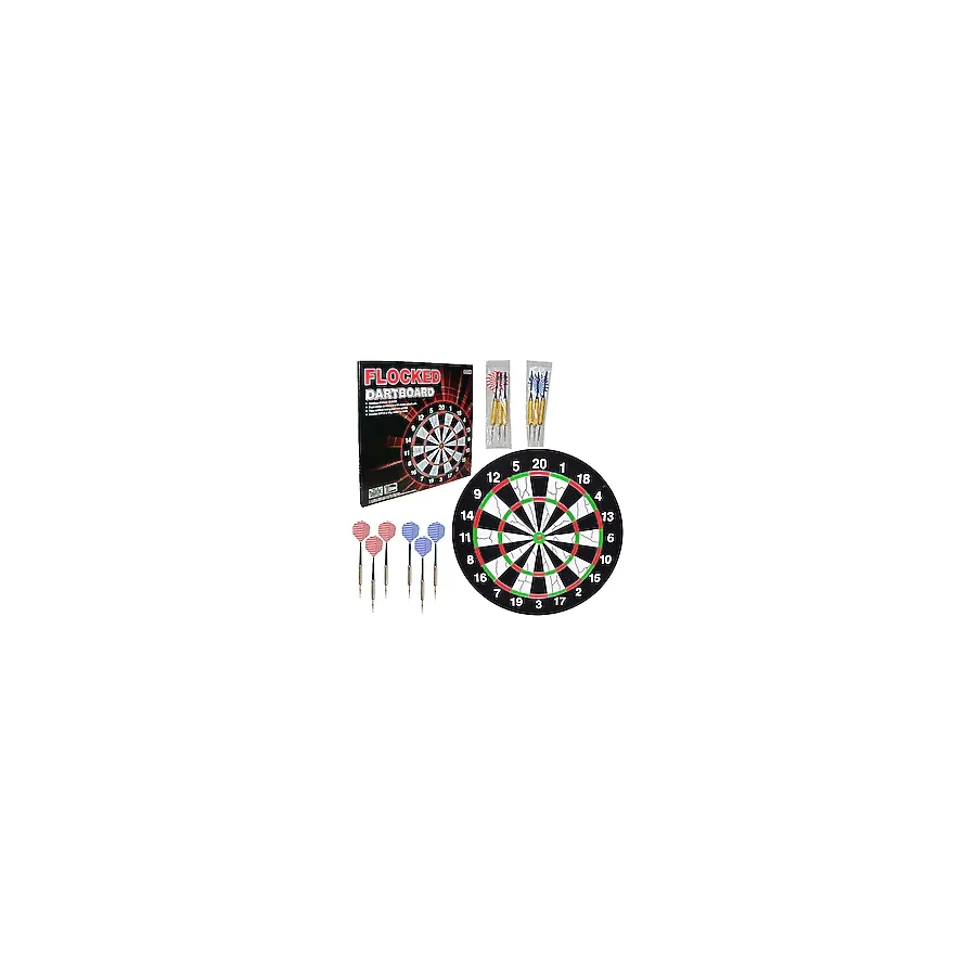 AVESSA 45 Cm Mdf Dart Tahtası 6 Adet Ok Dart20