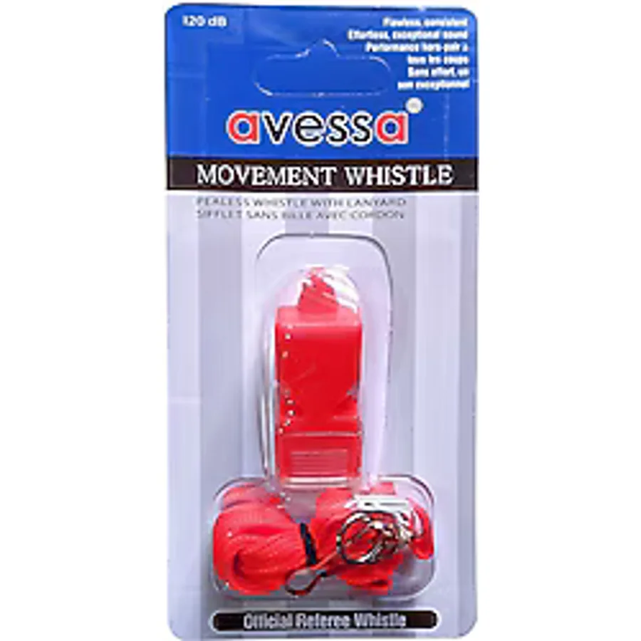 Avessa DK-20 İpli Antrenman Düdüğü Kırmızı
