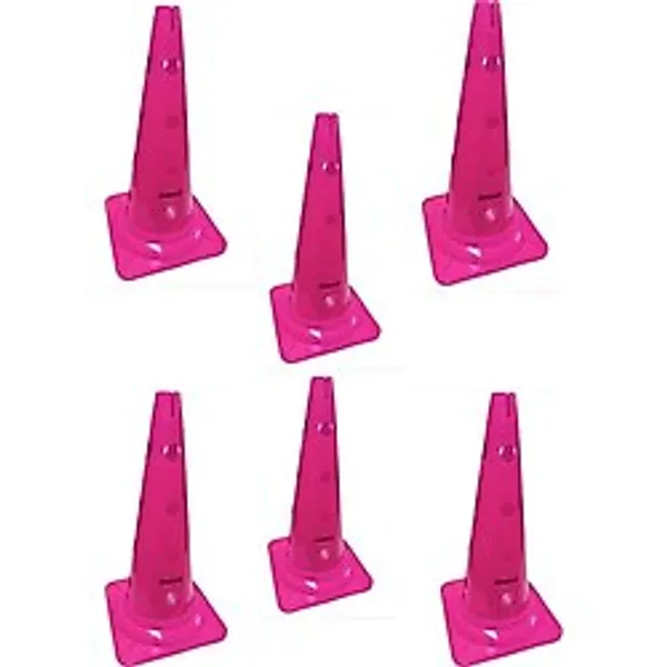 AVESSA Hn-52-5 Delikli Antrenman Hunisi 52 Cm Pembe 6lı