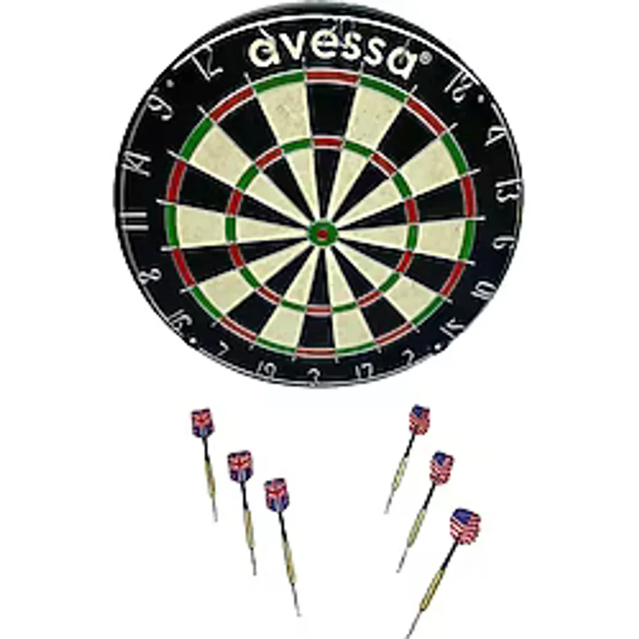 Avessa Profesyonel Dart Seti + 6 18 Gr Ok Renkli Kutu