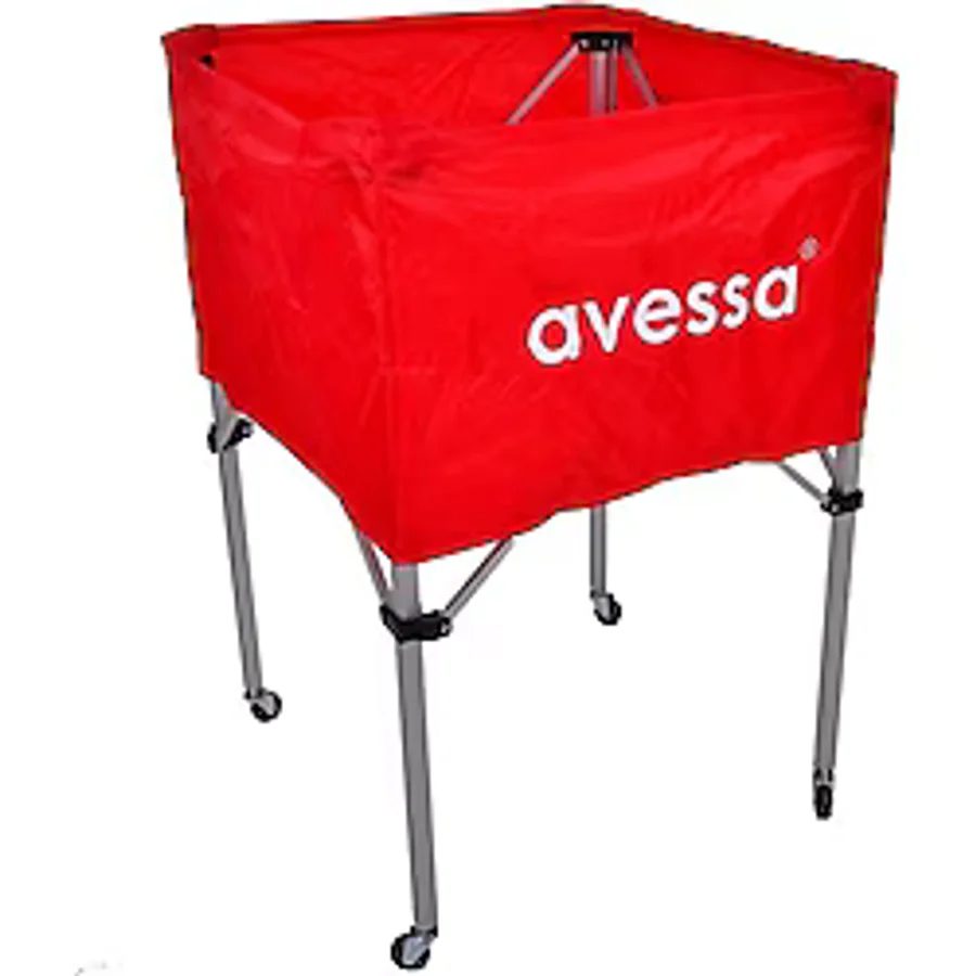 Avessa TA-300 Aleminyum Tekerlekli Top Arabası Kırmızı - 10