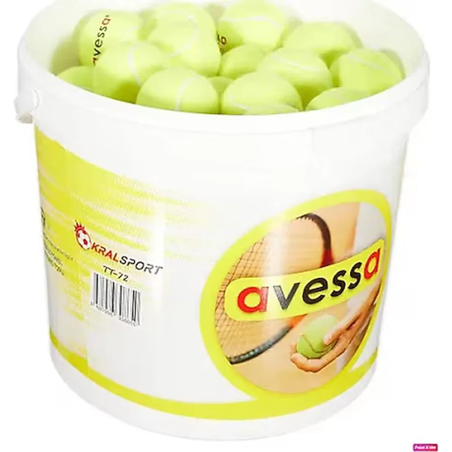 Avessa TT-72 Profesyonel Tenis Antrenman Topu 72li