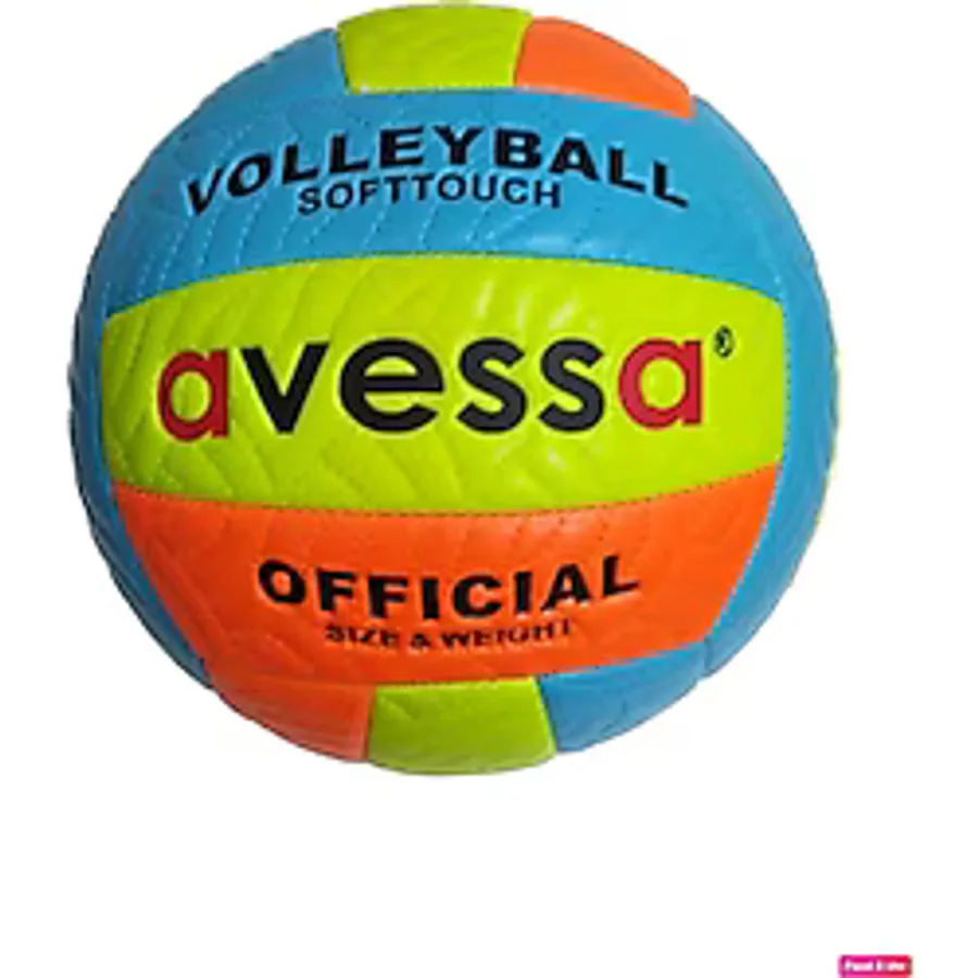 Avessa Vlm-700 Makina Dikişli Soft Touch 280 Gr Fosforlu Deri Voleybol Topu No:5