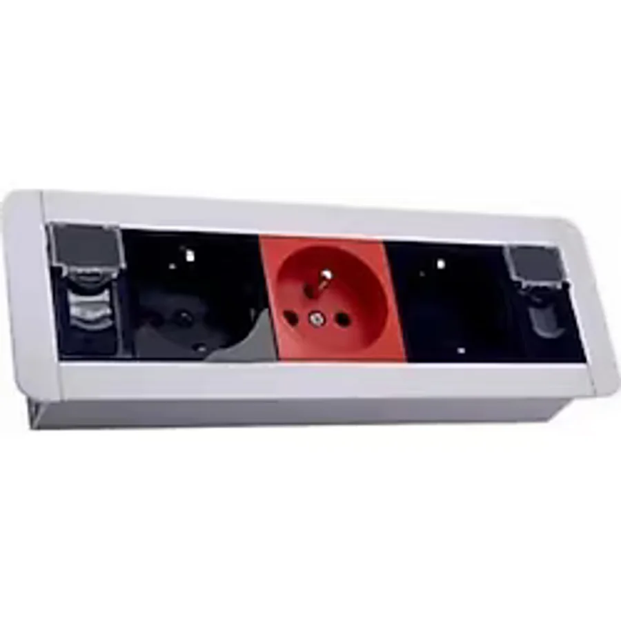 Avf 6 Modul Gomme Priz Kutusu Bos