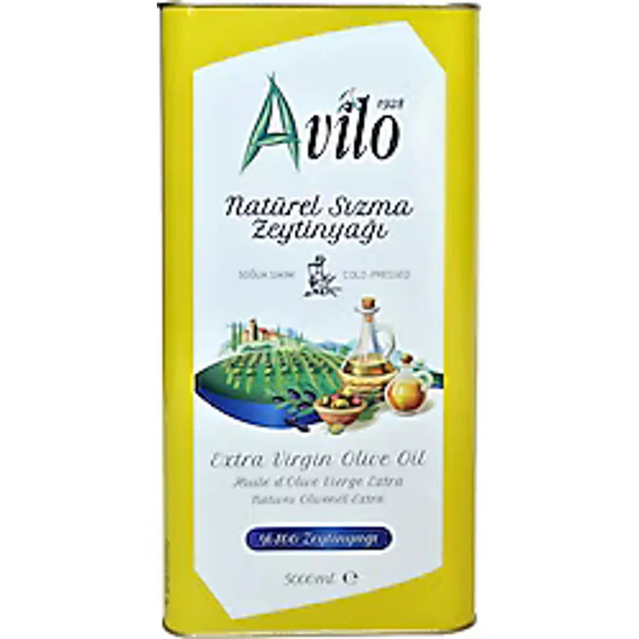 Avilo Soğuk Sıkım Natürel Sızma Zeytinyağı 5 lt