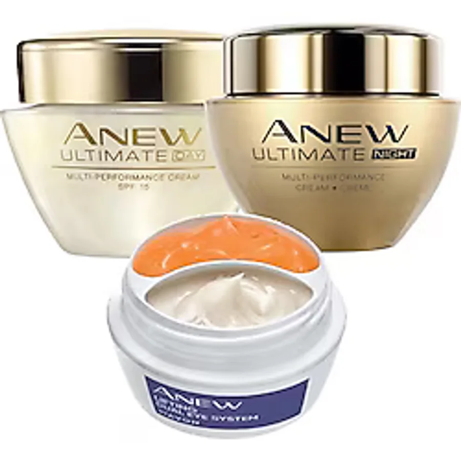 Avon Anew Ultimate Gece Gündüz Yüz Kremi ve Lift İkili Göz Çevres
